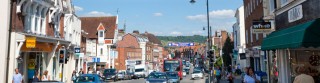 Dorking High Street Picture by Paul Knivett